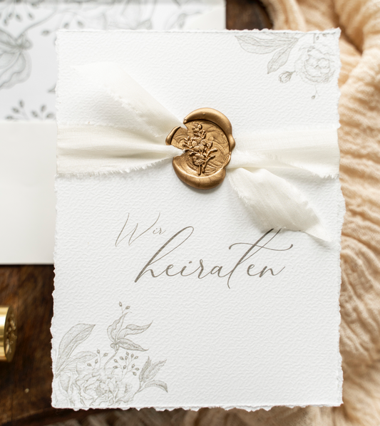 Textideen für Hochzeitseinladungen / Tipps & Mustertexte für den Aufbau der Hochzeitseinladung