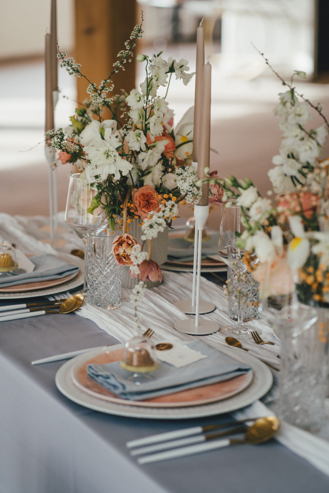 Runde Tischkarte "Garda"