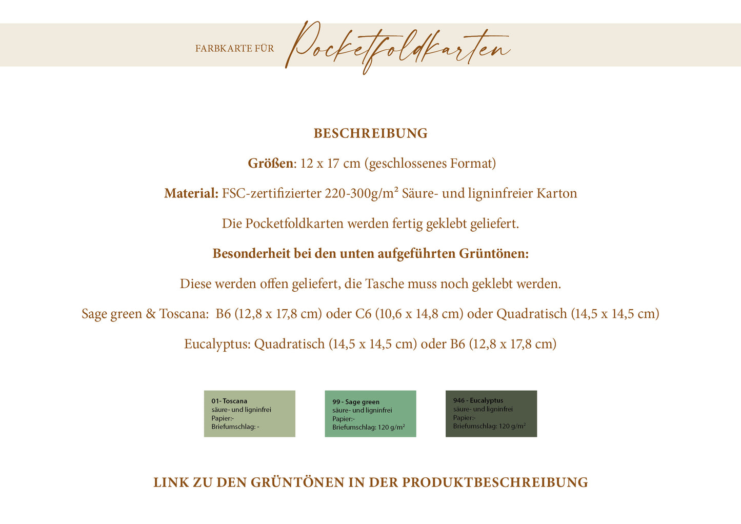 Pocketfoldkarten - ABVERKAUF
