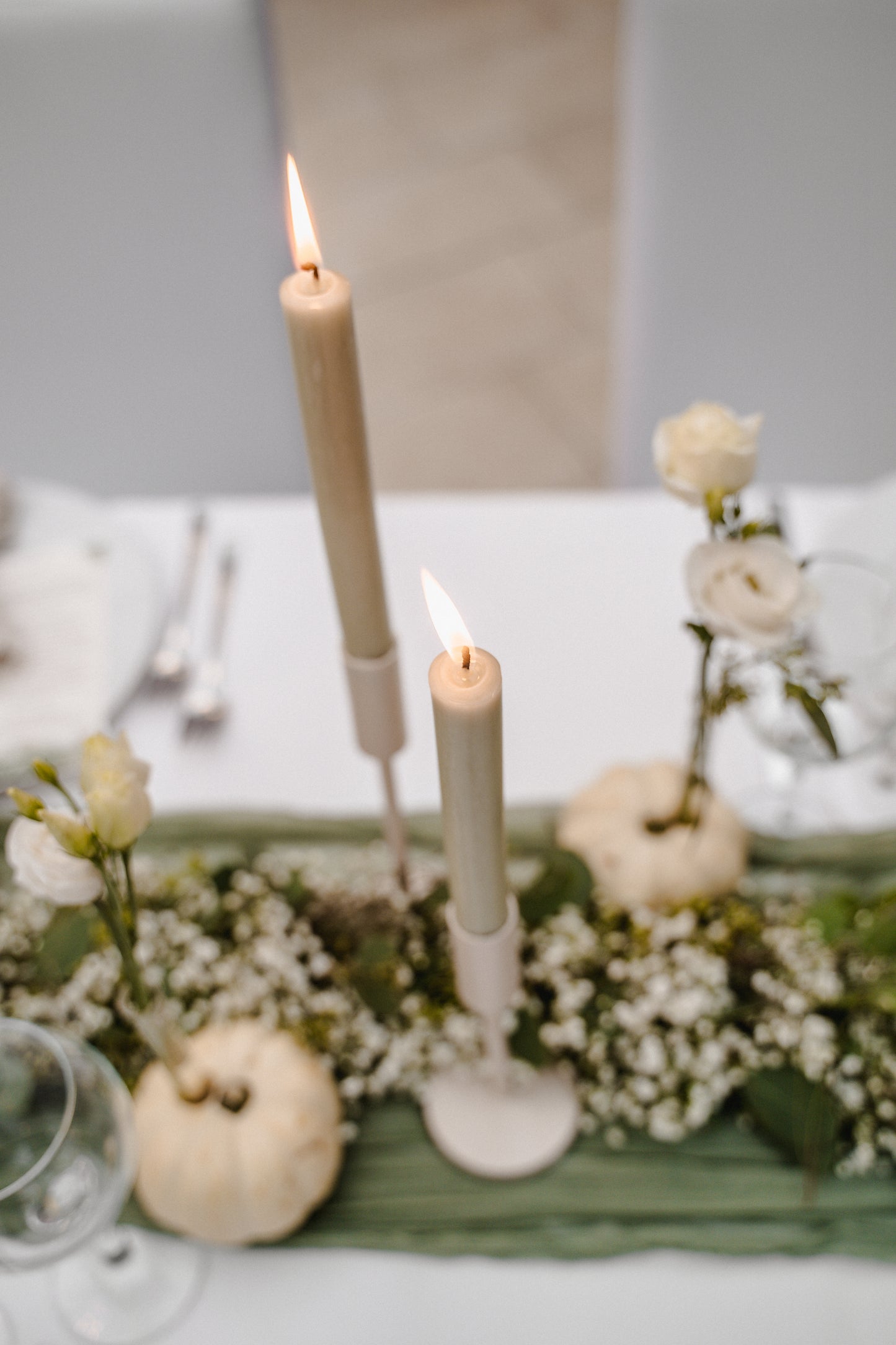 Getränkekarte "Moosgrünes Aquarell"