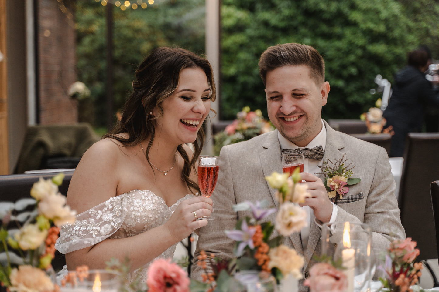 Tischnummern zur Hochzeit - Grace