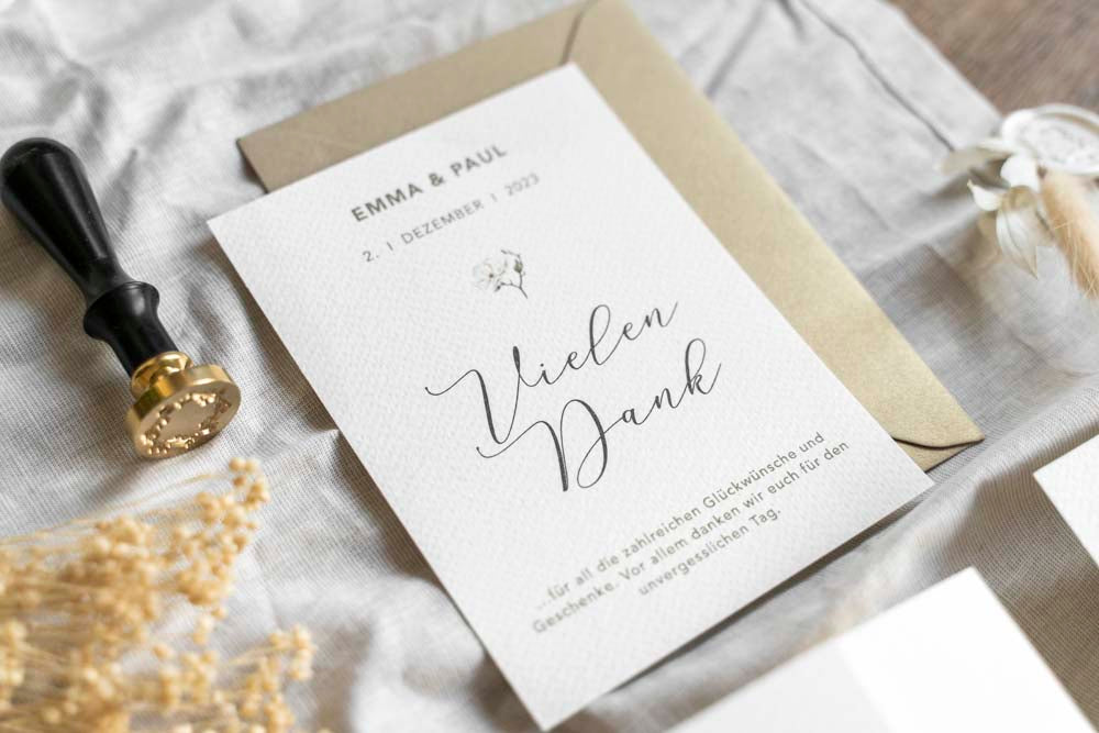 Dankeskarte "Licata"