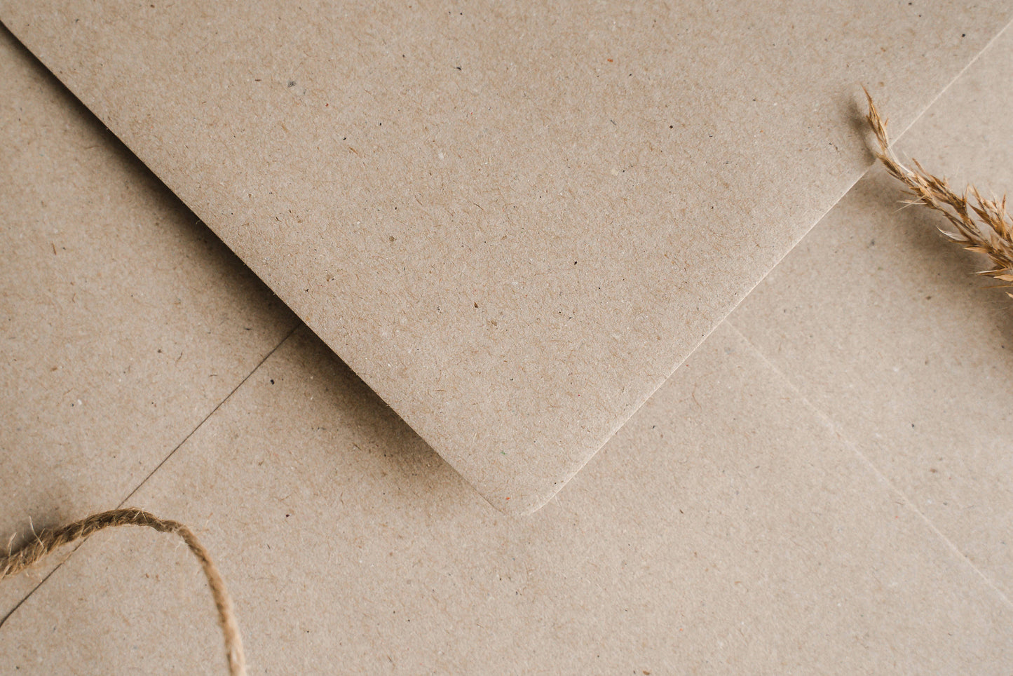 Briefumschlag Kraftgrau