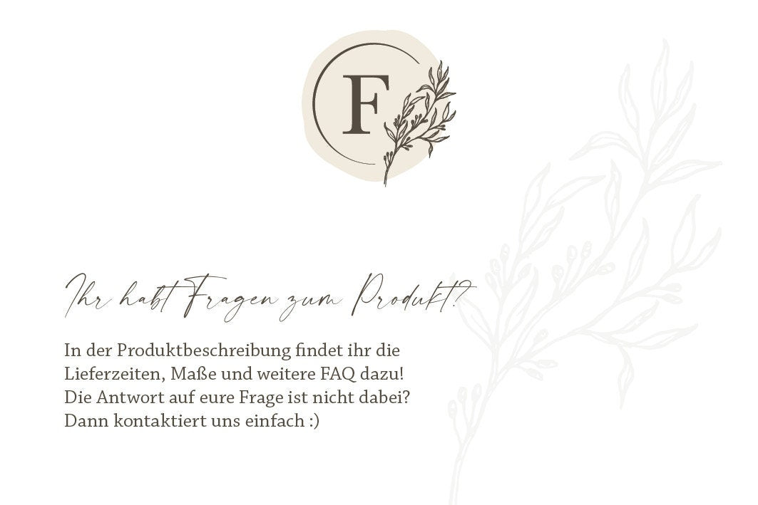 Einladungskarte 'Flora Aquarell'