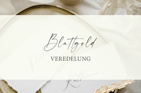 Service: Blattgold hinzufügen